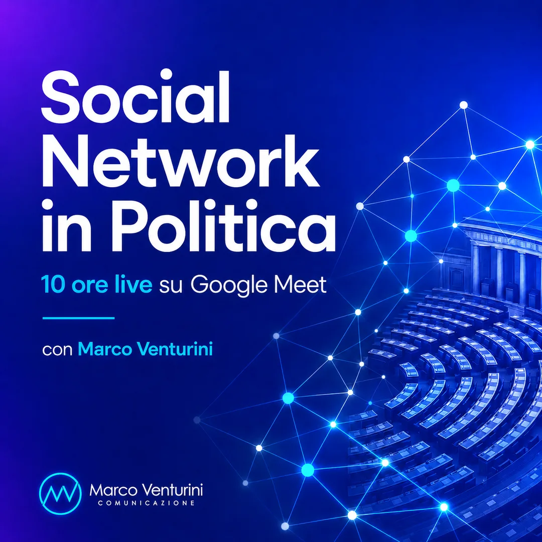 Social Network in Politica – corso live con Marco Venturini